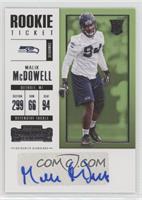 Rookie Ticket - Malik McDowell