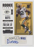 Rookie Ticket - Devante Mays