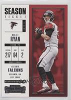 Season Ticket - Matt Ryan