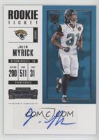 Rookie Ticket/Rookie Ticket Variation - Jalen Myrick