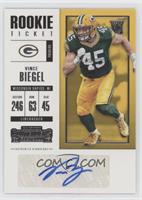 Rookie Ticket/Rookie Ticket Variation - Vince Biegel