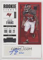 Rookie Ticket/Rookie Ticket Variation - Justin Evans