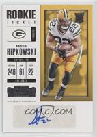 Rookie Ticket/Rookie Ticket Variation - Aaron Ripkowski