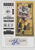 Rookie Ticket/Rookie Ticket Variation - Aaron Ripkowski