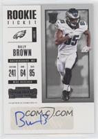 Rookie Ticket/Rookie Ticket Variation - Billy Brown