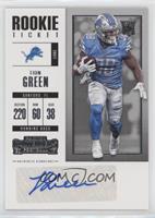 Rookie Ticket/Rookie Ticket Variation - Tion Green