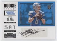 Rookie Ticket/Rookie Ticket Variation - Brad Kaaya