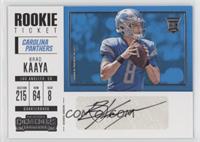 Rookie Ticket/Rookie Ticket Variation - Brad Kaaya