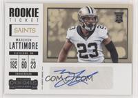 Rookie Ticket/Rookie Ticket Variation - Marshon Lattimore