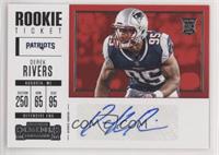 Rookie Ticket/Rookie Ticket Variation - Derek Rivers