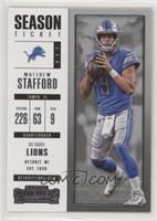 Season Ticket - Matthew Stafford