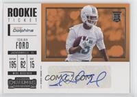 Rookie Ticket/Rookie Ticket Variation - Isaiah Ford