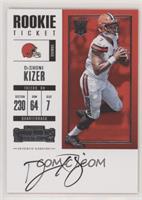 Rookie Ticket RPS - DeShone Kizer