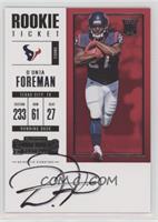 Rookie Ticket RPS - D'Onta Foreman