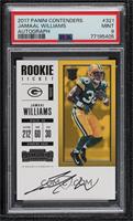 Rookie Ticket RPS - Jamaal Williams [PSA 9 MINT]