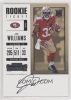 Rookie Ticket RPS - Joe Williams