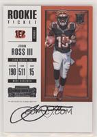 Rookie Ticket RPS - John Ross III