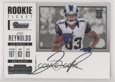 2017 Panini Contenders - [Base] #375 - Rookie Ticket Variation RPS - Josh Reynolds