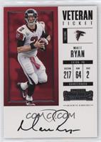 Veteran Ticket - Matt Ryan