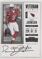 Veteran Ticket - David Johnson