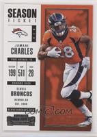 Season Ticket - Jamaal Charles [EX to NM]