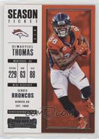 Season Ticket - Demaryius Thomas [Noted]