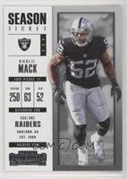 Season Ticket - Khalil Mack