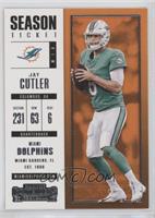 Season Ticket - Jay Cutler [EX to NM]