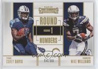 Corey Davis, Mike Williams #/99