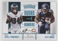 Donnel Pumphrey, Tarik Cohen #/25