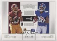 Samaje Perine, Wayne Gallman #/199