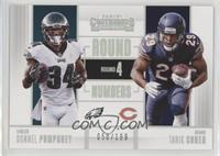 Donnel Pumphrey, Tarik Cohen #/199