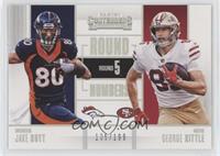 Jake Butt, George Kittle #/199