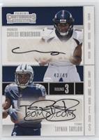 Carlos Henderson, Taywan Taylor #/49