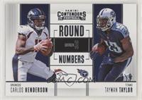 Carlos Henderson, Taywan Taylor