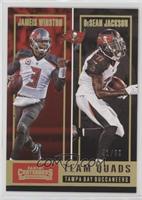 Jameis Winston, DeSean Jackson, Mike Evans, O.J. Howard #/99