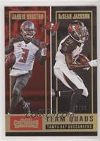 Jameis Winston, DeSean Jackson, Mike Evans, O.J. Howard #/99