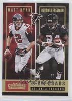 Matt Ryan, Devonta Freeman, Tevin Coleman, Julio Jones #/99