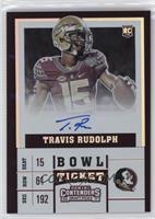 Variation - Travis Rudolph (Red Jersey, Left Arm Outstretched) #/25