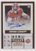 College Ticket - Jordan Leggett (Orange Jersey) #/99