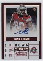 College Ticket - Noah Brown (Red Jersey) #/99