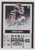 Fred Ross #/99