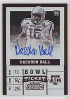 Daeshon Hall #/99