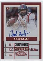 College Ticket - Chad Kelly (White Jersey, 