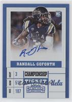 Randall Goforth #/1