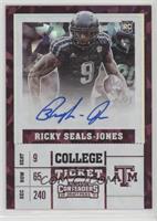 College Ticket - Ricky Seals-Jones #/23