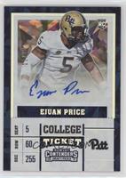 College Ticket - Ejuan Price #/23