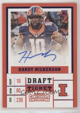 2017 Panini Contenders Draft Picks - [Base] - Draft Ticket Blue Foil #283 - Hardy Nickerson