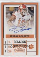 College Ticket Variation - Jordan Leggett (White Jersey) [EX to NM]