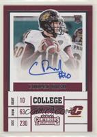 College Ticket - Cooper Rush (Holding Football)